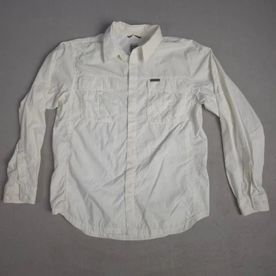 Camisa Columbia Titanium Omni Dry Manga Larga Botón Hombres L Beige Pesca Senderismo Foto 1 de 4