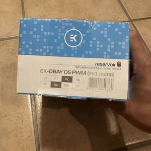 Zbiornik EKWB EK-DBAY D5 PWM – rzadki, otwarty box, nigdy nie używany – bez pompy - Zdjęcie 1 z 4