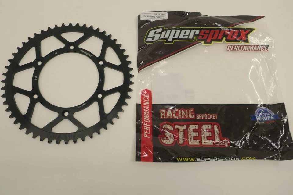 Supersprox 52 Tooth Steel Rear Sprocket for KTM/Husqvarna/Husaberg RFE-990-52 - Imagem 1 de 4
