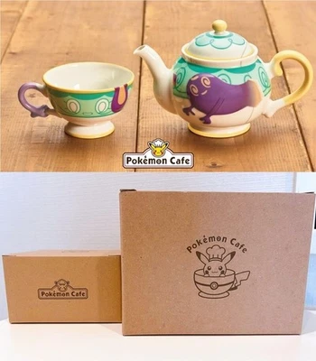 Polteageist Teiera & Sinistea Tea Mug Cup Set Poltchageist Pokemon Cafe Limited - Immagine 1 di 3