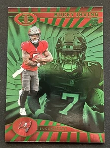 2024 Panini Illusions EMERALD Bucky Irving ROOKIE #85 - Tampa Bay Buccaneers - Picture 1 of 2