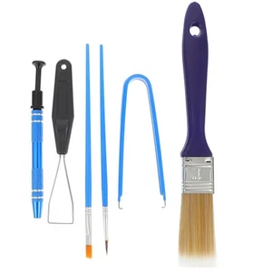 Keycap Removal Tool Computer Brush Electronics Cleaning Kit Remover - Afbeelding 1 van 12