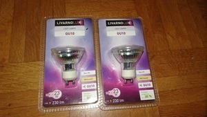 2 x Livarno LUX Spectrum LED Lampen Ra 95 3w = 23W 230lm GU10 Warm Weiss - Picture 1 of 1