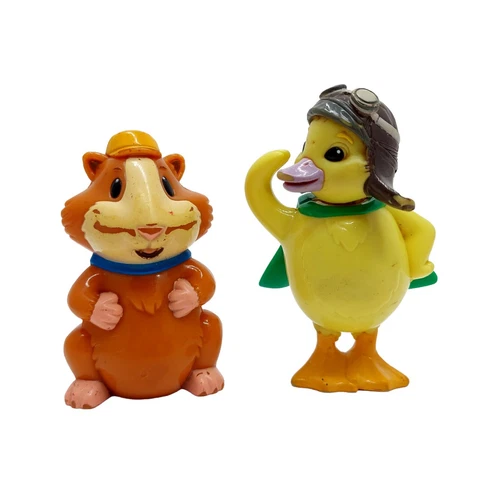 Wonder Pets Linny Guinea Pig & Ming-Ming Duck Lot of 2 READ Cover