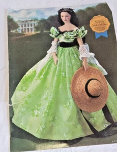 Vintage Werbung Printanzeige Doll Scarlett O'Hara Vom Winde verweht MGM 1987 ad - Bild 1 von 4