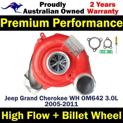 Turbo de alto flujo GEN1 sin actuador para Jeep Grand Cherokee WH OM642 3,0 L 2005-2011 Foto 1 de 4