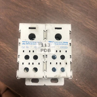 FERRAZ Shawmut FSPDB2A Power Distr Block (st1026) - Image 1 of 2