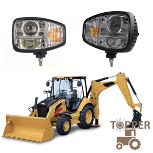 Compatible for JBC with CAT backhoe loader: 422E,428E,432E,434F+ LED headlights - Bild 1 von 7