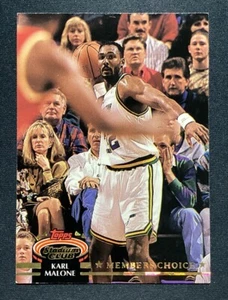 1993 Topps Stadium Club Karl Malone #205 Utah Jazz - Picture 1 of 2