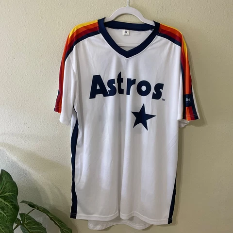 Nolan Ryan 34 Houston Astros Methodist Hospital SGA Promo Jersey Size Adult XL Cover