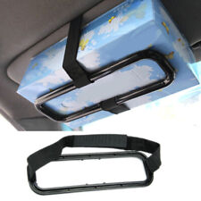 Practical Car Tissue Paper Napkin Box Holder Stand Bracket with Tubber Bands HOT