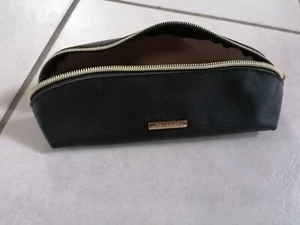 Etui + schwarz / gold + neuw. + Mäppchen + Schlamper + Kosmetiktasche - Bild 1 von 2