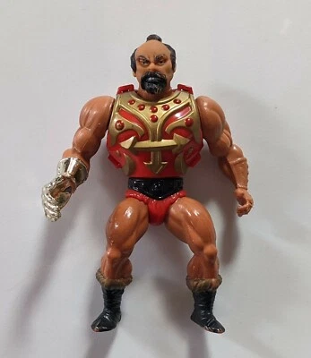Figura de acción MOTU Master of the Universe Jitsu 1984 5,5" cabeza blanda armadura y mano Foto 1 de 2
