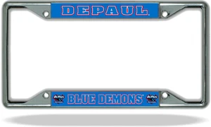 DePaul BLUE DEMONS License Plate Frame - Picture 1 of 1
