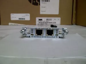 Cisco VIC2-2FXS CISCO GENUINE VIC2-2FXS 2-PORT VOICE. 90 days warranty Real - Picture 1 of 3