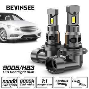 9005 HB3 LED Headlight Globes 70W Canbus Bright Fits For Toyota Camry 2007-2015 - Picture 1 of 9