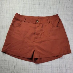 Neu mit Etikett Cider hoch geschnittene lässige Shorts in Burnt Orange Größe Extra Large - Bild 1 von 5