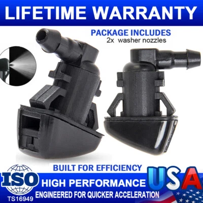 2 шт форсунок стеклоочистителя омывателя ветрового стекла для 2008 2009 2010 Ford F250-350-450-550 - Изображение 1 из 4