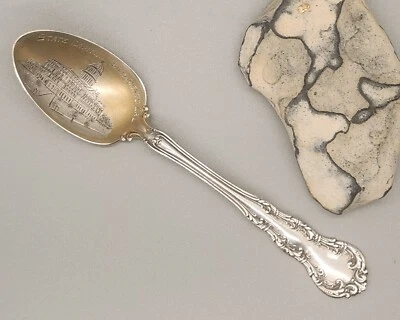Antigua cuchara capital del estado Sacramento Ca R. Wallace Sterling Foto 1 de 4