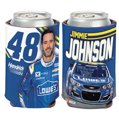 Jimmie Johnson 2017 Wincraft #48 Lowe's 12oz Can Coolie FREE SHIP! Cover