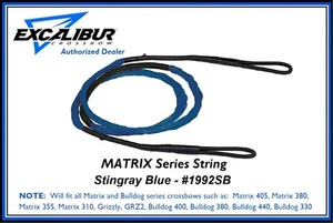 EXCALIBUR Matrix Series Stingray Blue Crossbow String 1992SB Authorized Dealer - Picture 1 of 3