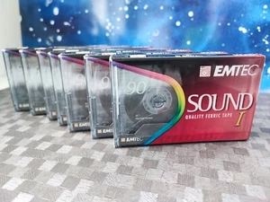 Audio Kassetten 7x  EMTEC Sound Quality Ferric Tape I. eingeschweißt  je 90min - Bild 1 von 3