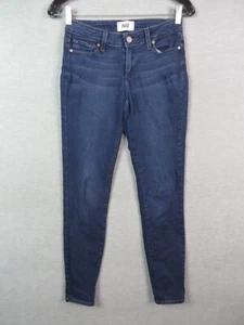 Paige Damen Jeans 25 Blau Denim Verdugo Ankle Skinny Freizeit Klassisch Stretch Mom - Bild 1 von 11