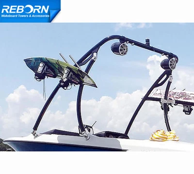 REBORN TOWERS SALE! Reborn Elevate Wakeboard Tower Glossy Black Coated| 5 Years Warranty