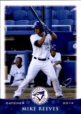 2014 Dunedin Blue Jays Grandstand #28 Mike Reeves Ontario Canada Baseball Card