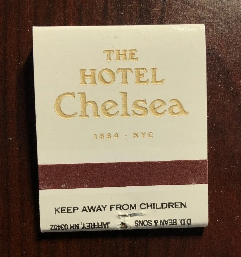 The Hotel Chelsea Matchbook - Image 1 of 1