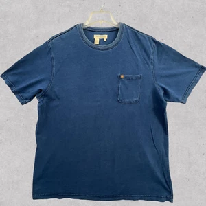 Territory Ahead Pocket T Shirt Mens XL Blue Cotton Tee Short Sleeve Casual - Picture 1 of 8