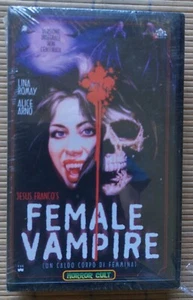 VHS - FEMALE VAMPIRE di JESUS FRANCO (Pulp Video) SEALED / SIGILLATO - Imagen 1 de 1