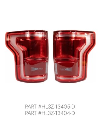 Conjunto de lanterna traseira de LED 2015 2016 2017 Ford F-150 - Imagem 1 de 4