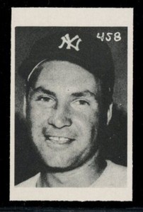 1955 All American Sports Club #458 Jim McDonald Yankees Hand Cut LOOK!