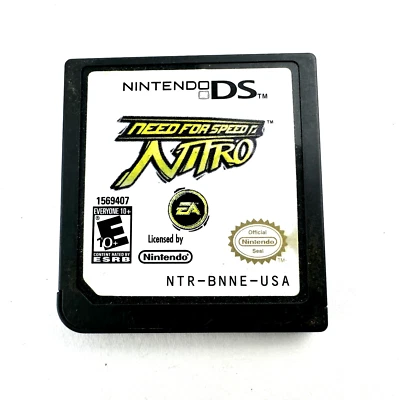 Need for Speed: Nitro - Nintendo DS, 2009 - Game Cartridge Only -Very Good Cond. - Image 1 of 2