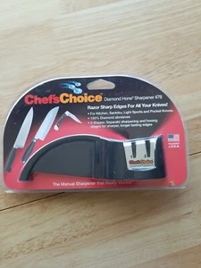 New Chef's Choice Diamond Hone Knife Sharpener #478 - Picture 1 of 2