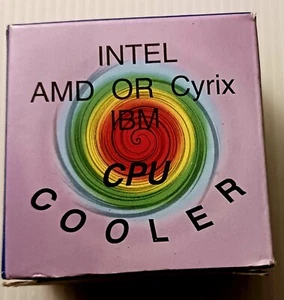 PN:MJ521012 Socket 5/7 CPU Cooler Fan for Intel, AMD, Cyrix or IBM(50x50x10mm) - Picture 1 of 12