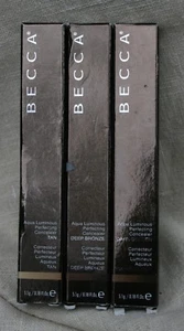 BECCA Aqua Luminous Perfecting Concealer 5.1g Choose Dark Golden or Deep Bronze - Picture 1 of 6