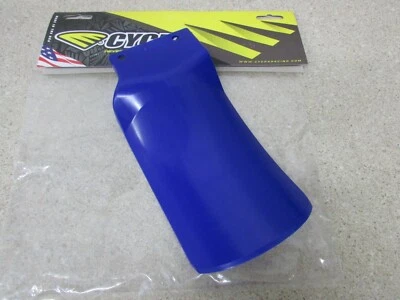 YAMAHA YZ125 YZ250 YZ250F YZ450F WR250F WR450F 125 250 CYCRA BLUE REAR MUD FLAP - Image 1 of 2