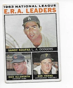 1964 Topps #1 N.L. E.R.A. LIGAFÜHRER - Bild 1 von 2