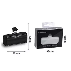 New External Battery Mini Power Bank 2000mAh/3000mAh for Cell Phone Tablet - Picture 1 of 11