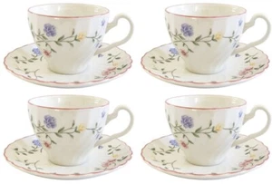 Johnson Brothers Summer Chintz Cups and Saucers X 4 - Picture 1 of 3