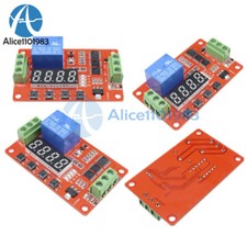 1/2/5PCS 12V Automation Self-lock Relay Delay Cycle Timer Module PLC Home
