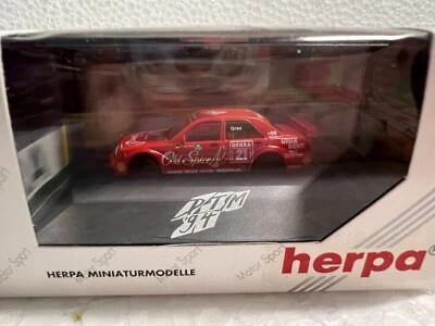 Herpa Motorsport DTM '94 Modello In Miniatura 1:87 H0 036214 Mercedes190E - Immagine 1 di 3