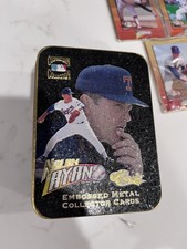 Nolan Ryan Metallic Impressions Cooperstown Collection Collectors Cards Tin 1994