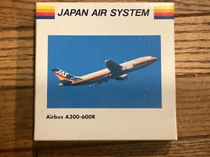 HERPA WINGS JAPAN AIR SYSTEMS AIRBUS A300-600R 501873 1:500 - Picture 1 of 3