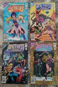 1983 DC Amethyst Princess Of Gemworld #1-4 Bagged And Boarded - Picture 1 of 9