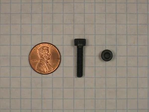 SOCKET CAP SCREW #(8-32) x 3/4" ALLOY STEEL, SOCKET HEAD, BLACK PHOSPHATE-PLATED - Bild 1 von 1