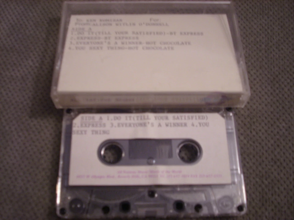 VERY RARE PROMO All Nations DEMO CASSETTE TAPE r&b B.T. EXPRESS Hot Chocolate ! - Image 1 of 1