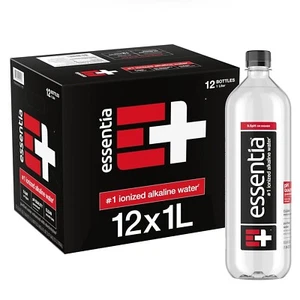 Agua alcalina ionizada embotellada Essentia: 99,9 % pura, infundida con electrol - Imagen 1 de 7
